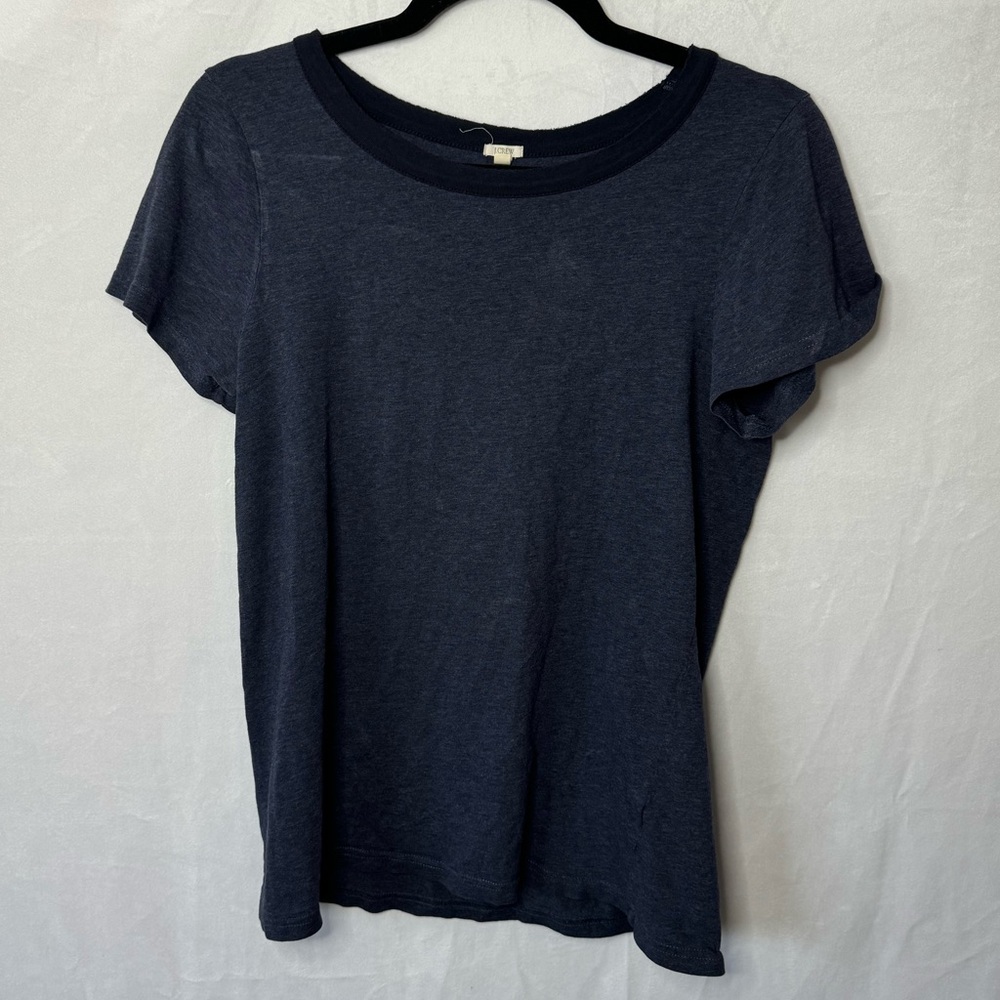 JCREW NAVY TEE